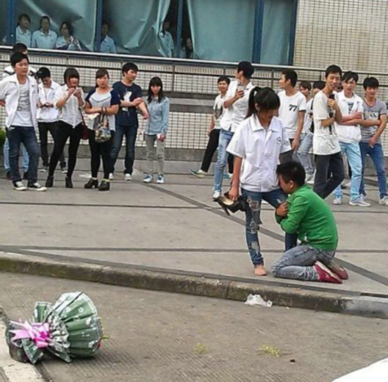 非常感人的真爱瞬间